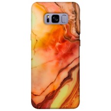 TPU чохол Demsky Червоний корал мармур для Samsung G955 Galaxy S8 Plus