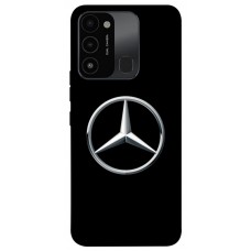 TPU чохол Demsky Mercedes logo для TECNO Spark 8C