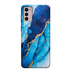 TPU чохол Demsky Blue marble для Motorola Moto G42