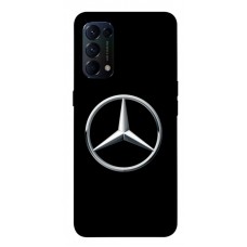 TPU чохол Demsky Mercedes logo для Oppo Reno 5 4G