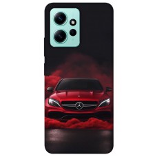 TPU чохол Demsky Red Mercedes для Xiaomi Redmi Note 12 4G