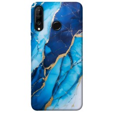 TPU чохол Demsky Blue marble для Huawei P30 lite