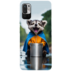 TPU чохол Demsky Єнот (Raccoon) для Xiaomi Redmi Note 10 5G