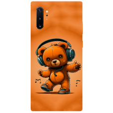TPU чохол Demsky ведмежа меломан (bear listening music) для Samsung Galaxy Note 10 Plus
