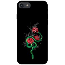 TPU чохол Demsky Snake in flowers для Apple iPhone 7 / 8 (4.7")