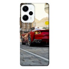 TPU чехол Demsky Red Ferrari для Xiaomi Poco F5 Pro