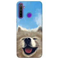 TPU чехол Demsky Samoyed husky для Realme 5