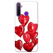 TPU чехол Demsky Heart balloons для Realme 5