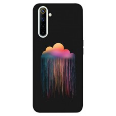 TPU чохол Demsky Color rain для Realme 6