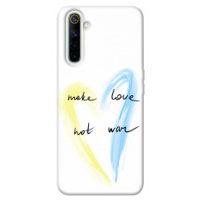 TPU чохол Demsky Make love not war для Realme 6