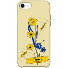 TPU чохол Demsky Українські квіточки для Apple iPhone SE (2020)