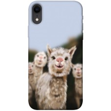 TPU чохол Demsky Funny llamas для Apple iPhone XR (6.1")