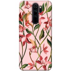 TPU чохол Demsky Floral motifs для Xiaomi Redmi Note 8 Pro