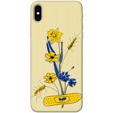 TPU чохол Demsky Українські квіточки для Apple iPhone XS Max (6.5")