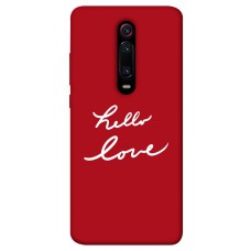 TPU чохол Demsky Hello love для Xiaomi Mi 9T Pro