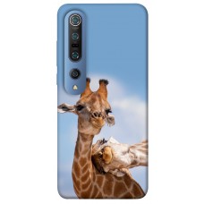 TPU чохол Demsky Милые жирафы для Xiaomi Mi 10 / Mi 10 Pro