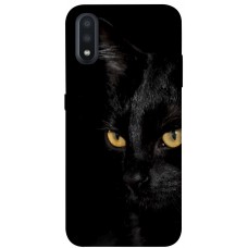 TPU чохол Demsky Черный кот для Samsung Galaxy A01