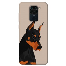 TPU чехол Demsky Doberman для Xiaomi Redmi Note 9 / Redmi 10X