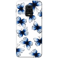 TPU чохол Demsky Tender butterflies для Xiaomi Redmi Note 9s / Note 9 Pro / Note 9 Pro Max