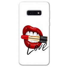 TPU чохол Demsky Красные губы для Samsung Galaxy S10e