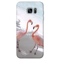 TPU чехол Demsky Flamingos для Samsung G935F Galaxy S7 Edge