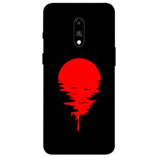 TPU чохол Demsky Red Moon для OnePlus 7