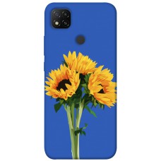 TPU чохол Demsky Bouquet of sunflowers для Xiaomi Redmi 9C
