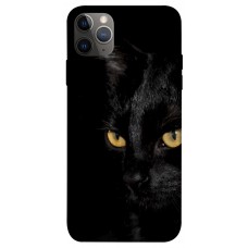 TPU чохол Demsky Черный кот для Apple iPhone 12 Pro (6.1")