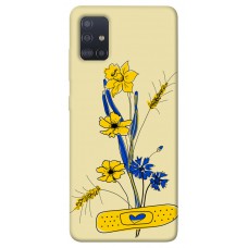 TPU чохол Demsky Українські квіточки для Samsung Galaxy M51