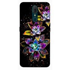 TPU чохол Demsky Цветы для OPPO F11 / A9 / A9X