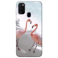 TPU чохол Demsky Flamingos для Samsung Galaxy M30s / M21