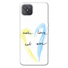 TPU чохол Demsky Make love not war для Oppo A92s