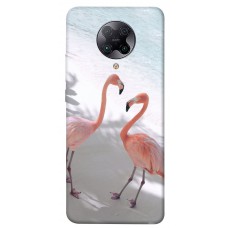 TPU чохол Demsky Flamingos для Xiaomi Redmi K30 Pro / Poco F2 Pro