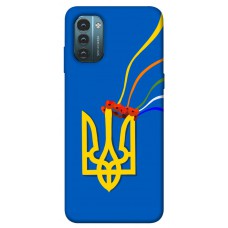 TPU чохол Demsky Квітучий герб для Nokia G21
