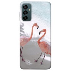 TPU чохол Demsky Flamingos для Samsung Galaxy M14 5G