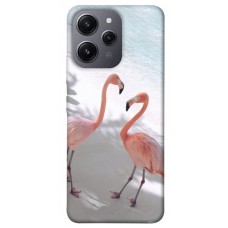 TPU чехол Demsky Flamingos для Xiaomi Redmi 12