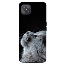 TPU чехол Demsky Cute cat для Oppo A92s