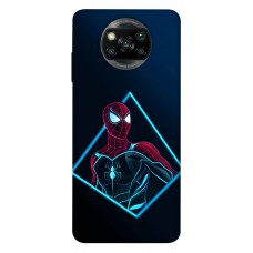 TPU чехол Demsky Comics style Человек паук для Xiaomi Poco X3 NFC