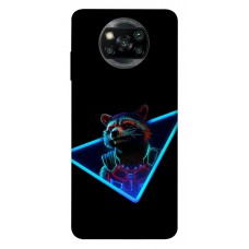 TPU чехол Demsky Comics style 24 Реактивный Енот (РАКЕТА) для Xiaomi Poco X3 NFC