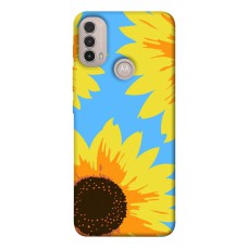 TPU чехол Demsky Sunflower mood для Motorola Moto E40