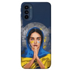 TPU чехол Demsky Faith in Ukraine 7 для Motorola Moto G41