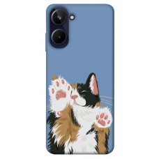 TPU чехол Demsky Funny cat для Realme 10 4G