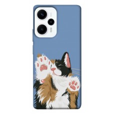 TPU чехол Demsky Funny cat для Xiaomi Poco F5 Pro