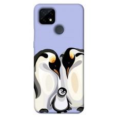 TPU чохол Demsky Penguin family для Realme C21