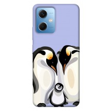 TPU чохол Demsky Penguin family для Xiaomi Poco X5 5G