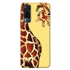 TPU чохол Demsky Cool giraffe для Vivo Y53s