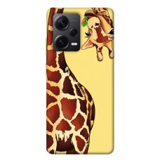 TPU чохол Demsky Cool giraffe для Xiaomi Poco X5 Pro 5G