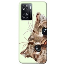 TPU чехол Demsky Cat muzzle для Oppo A57s