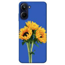 TPU чохол Demsky Bouquet of sunflowers для Realme 10 4G