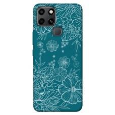 TPU чохол Demsky Botanical illustration для Infinix Smart 6